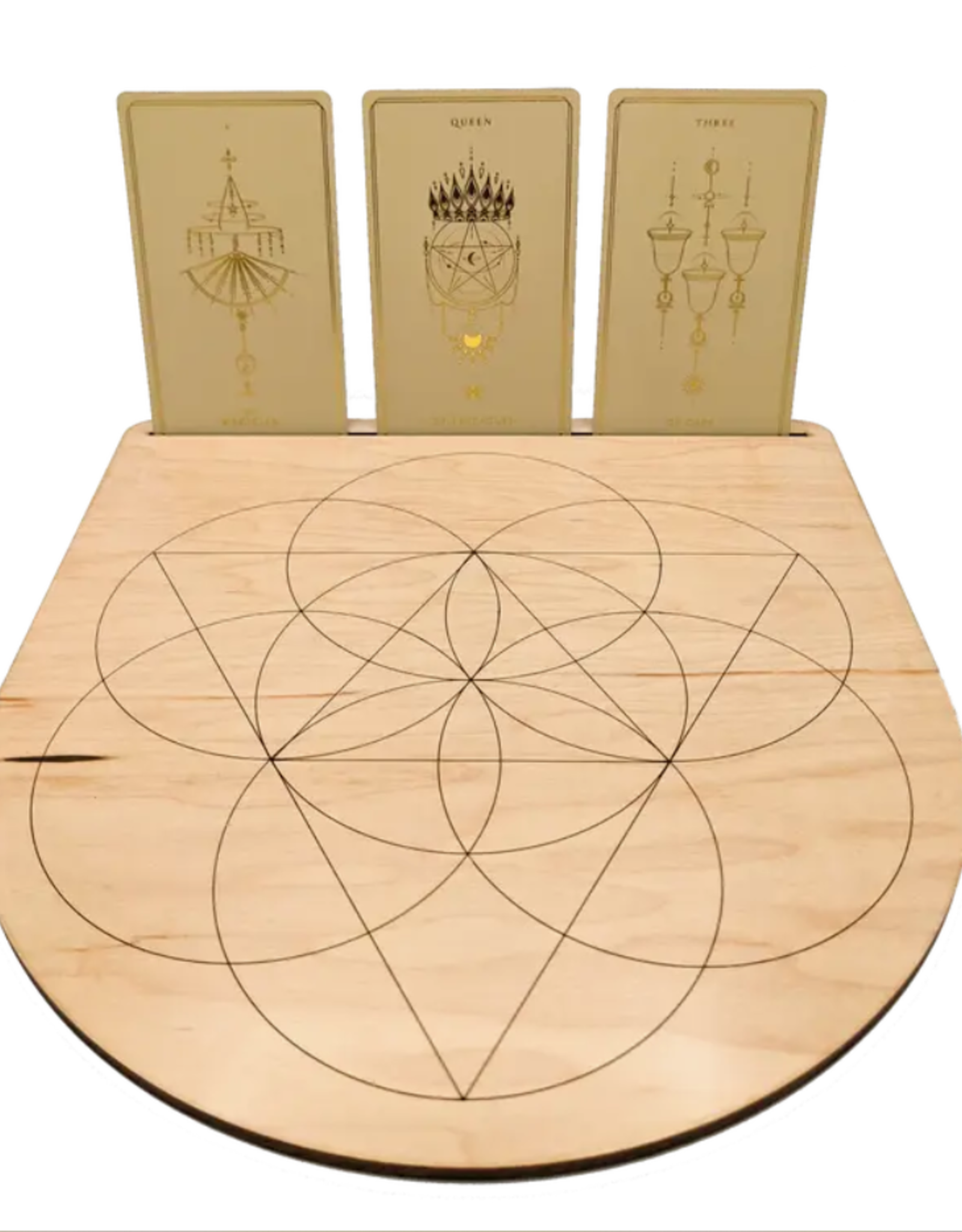 Ritual Pursuits Seed of Life Crystal Grid + Card Stand