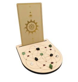 Ritual Pursuits Seed of Life Crystal Grid + Card Stand