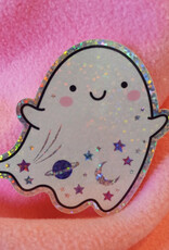 Wildflower + Co Celestial Ghost Holographic Sticker