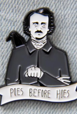 Poes Before Hoes Edgar Allan Poe Enamel Pin