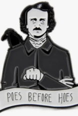 Poes Before Hoes Edgar Allan Poe Enamel Pin