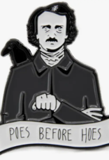 Poes Before Hoes Edgar Allan Poe Enamel Pin