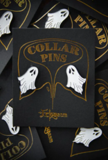 Sheet Ghost Collar Pin Set For Halloween