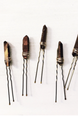*Bronze Quartz Hair Pin