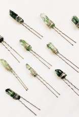 *Shades of Green Hair Pin