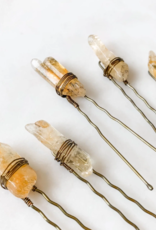 *Yellow Quartz Hair Pin