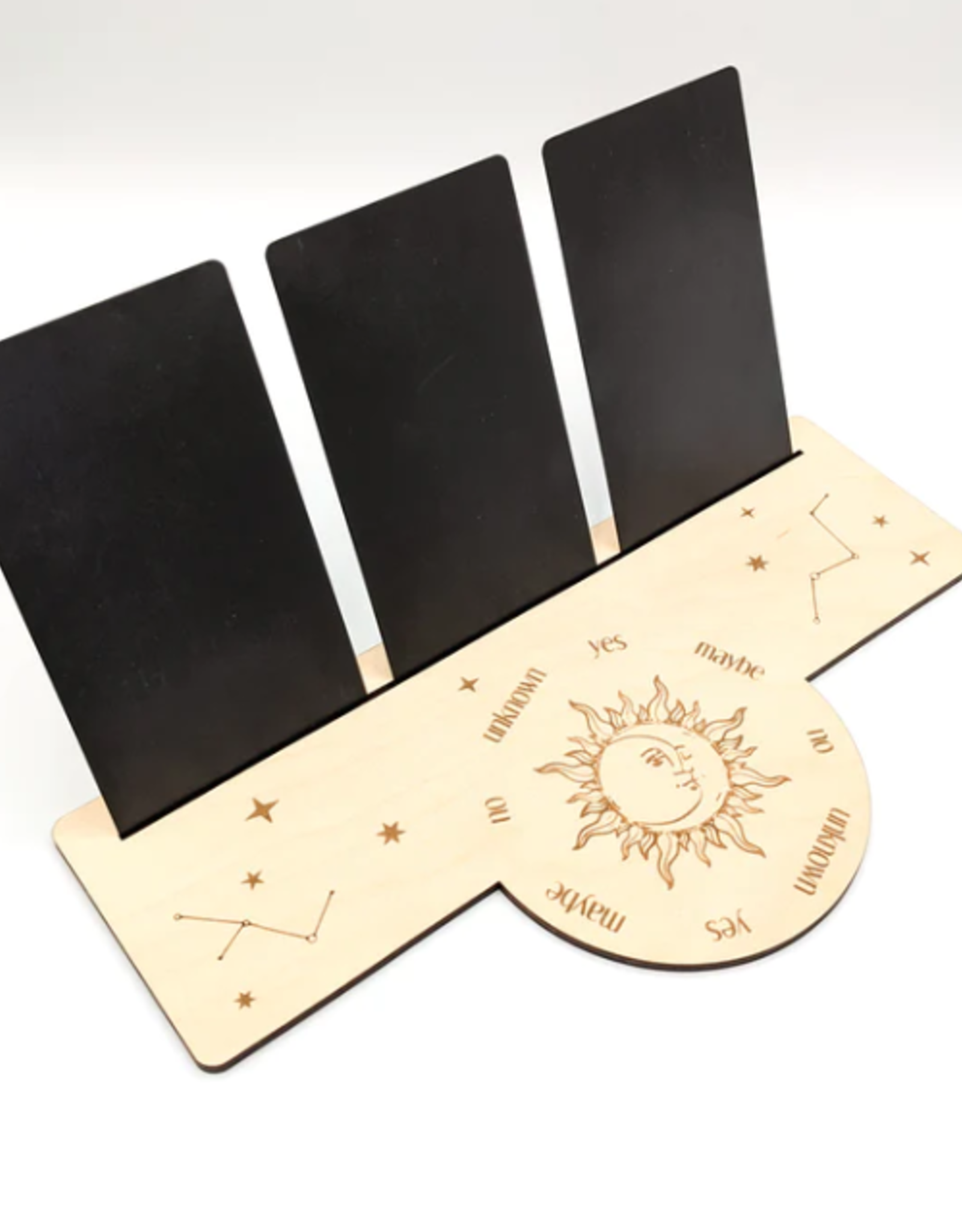 Ritual Pursuits Pendulum Board Tarot Card Stand with Constellations