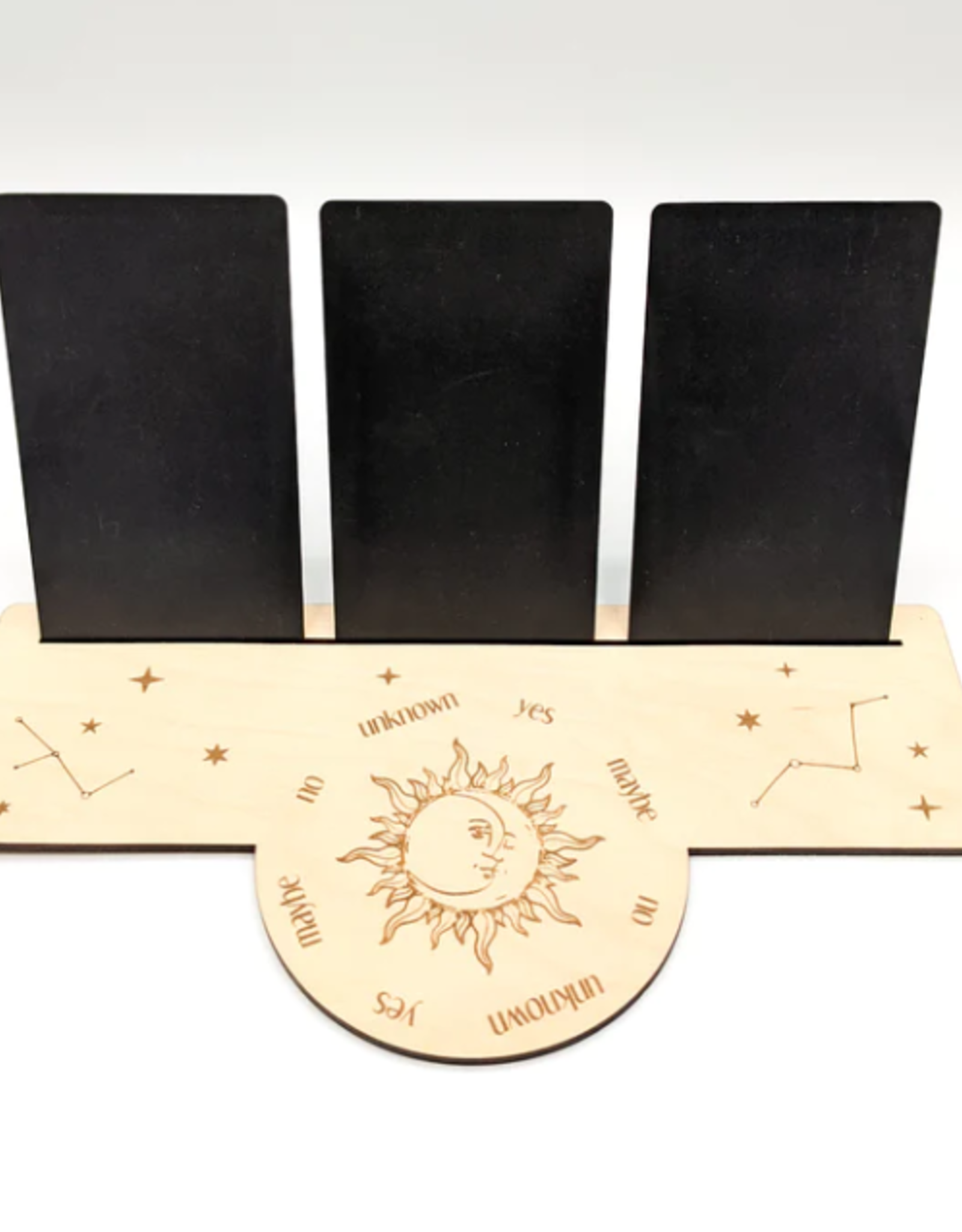 Ritual Pursuits Pendulum Board Tarot Card Stand with Constellations