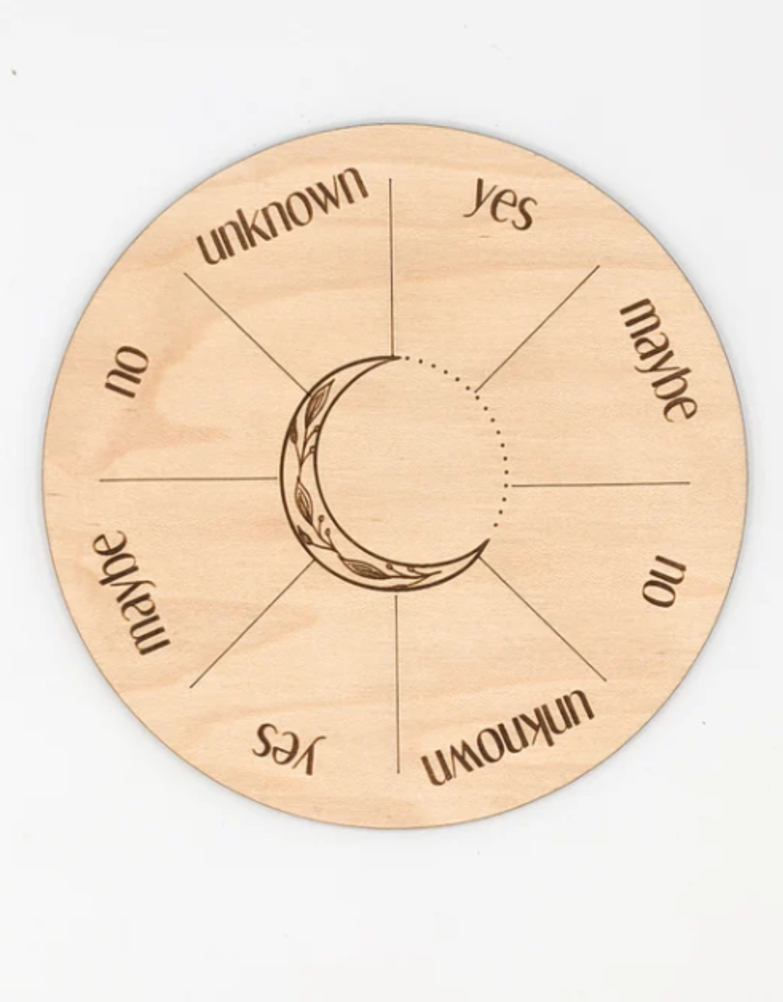 Ritual Pursuits Pendulum Board with Leafy Moon