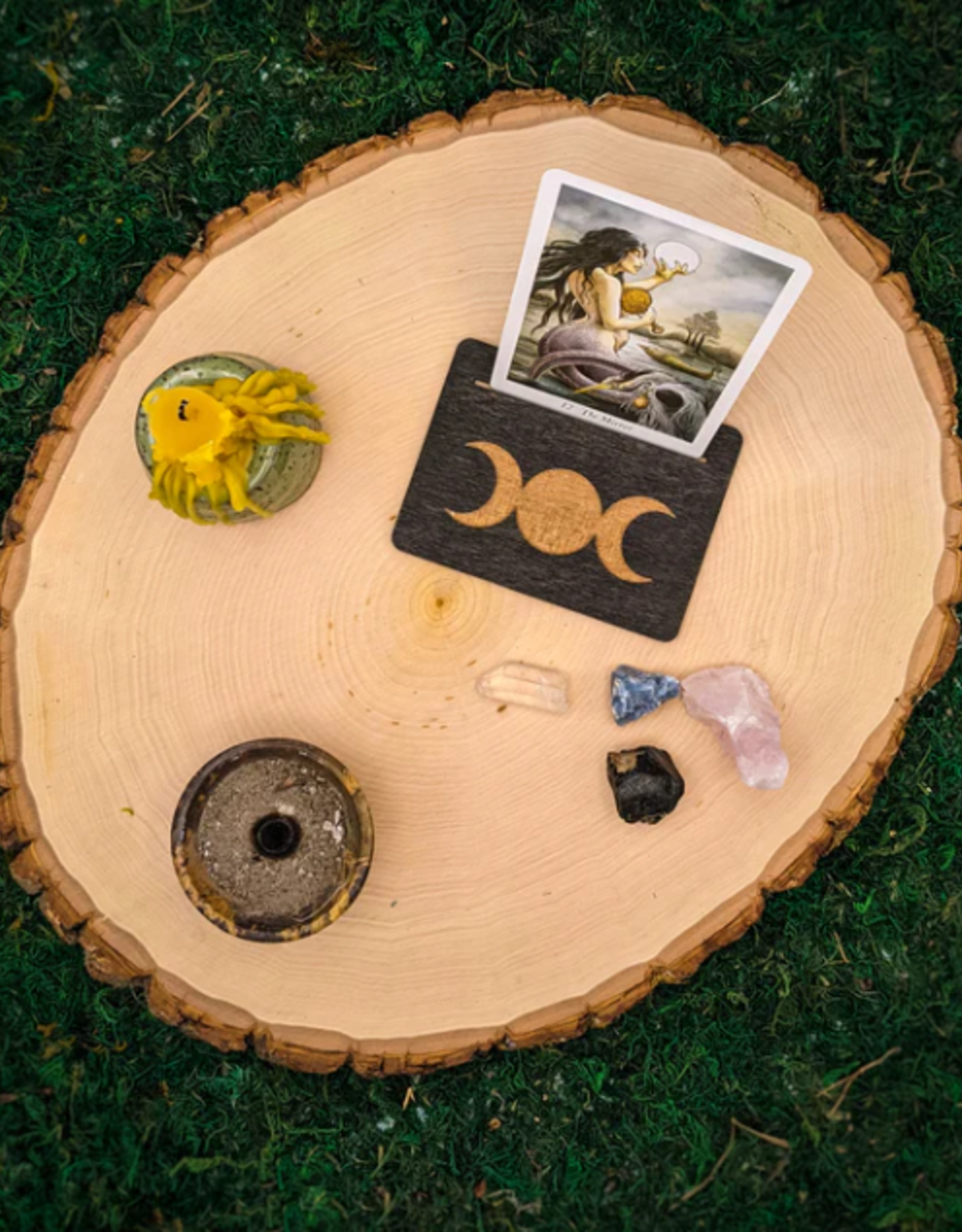 *Triple Moon in the Dark Tarot Card Stand