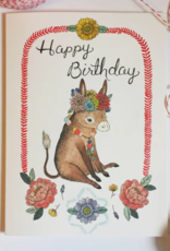 Marika Paz Illustration *Birthday Burro Greeting Card