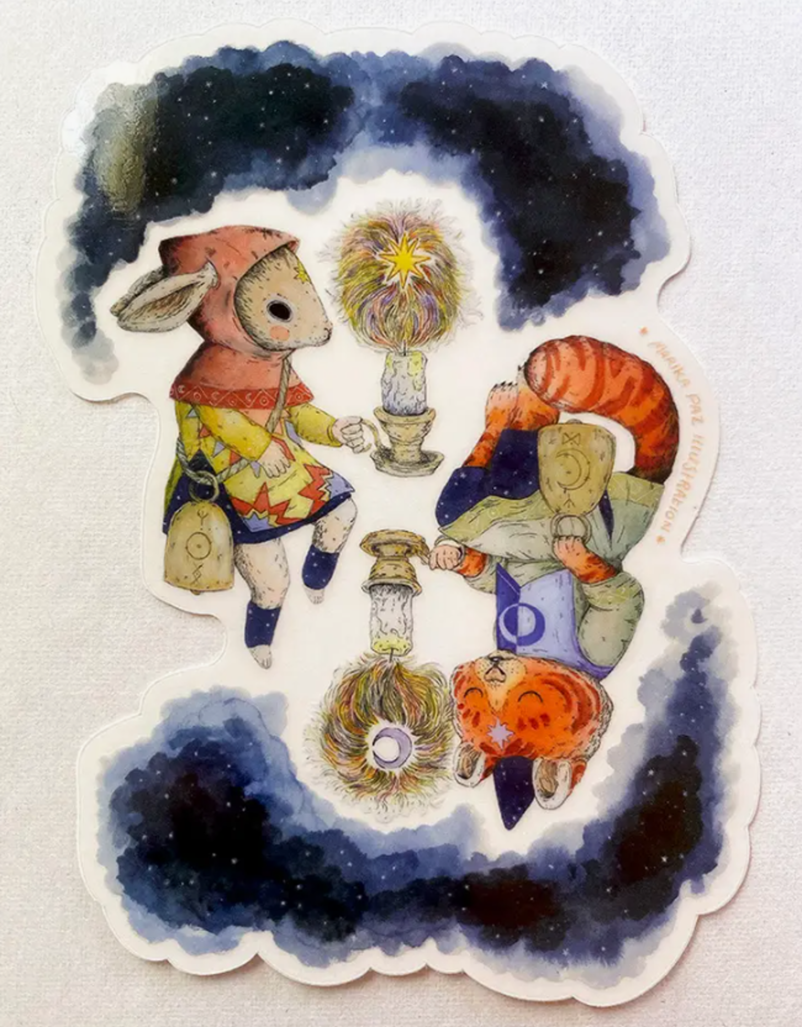 Marika Paz Illustration *Celestial Beings Sticker