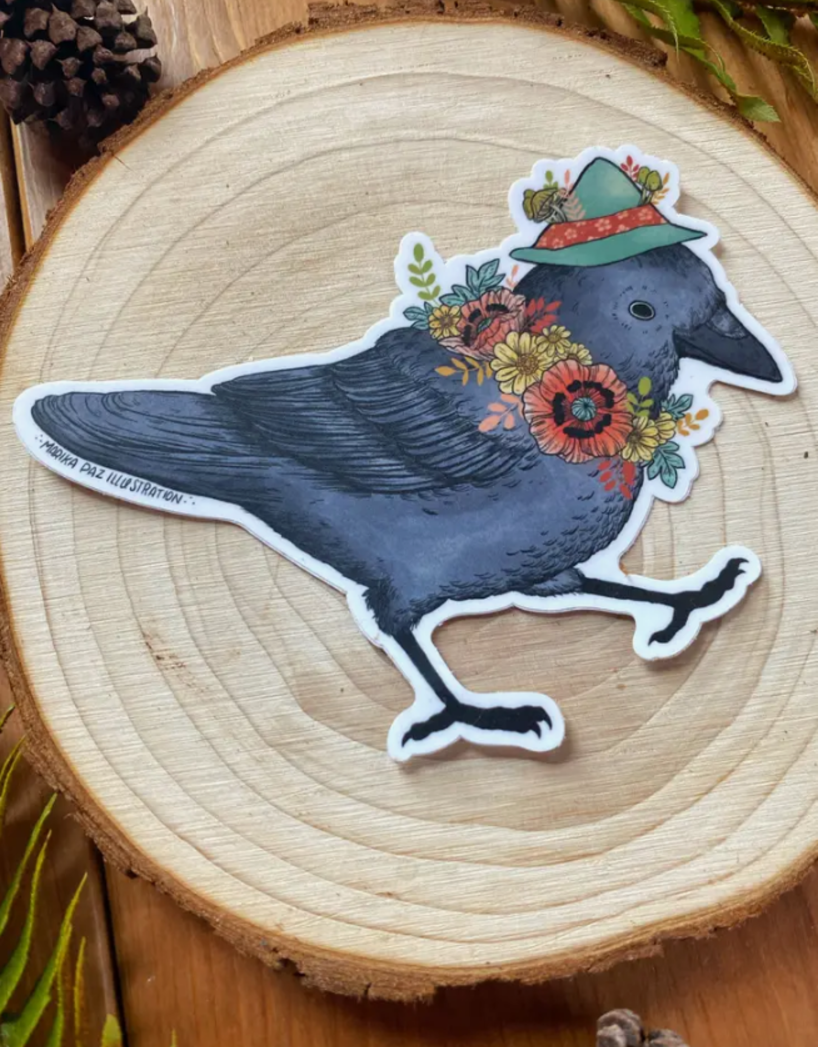 Corvid Sticker