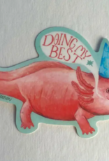 Doing My Best Sticker