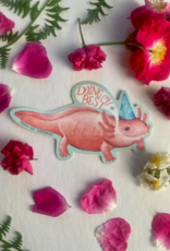 Doing My Best Sticker