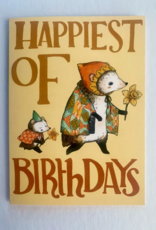 Marika Paz Illustration Happiest of Birthdays Card
