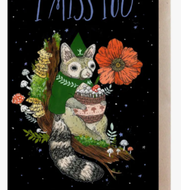 Marika Paz Illustration *I Miss You Card