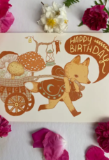 Mushroom Birthday Card