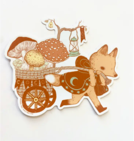 Mushroom Forager Sticker