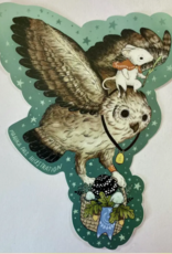 Marika Paz Illustration Mystic Owl Sticker