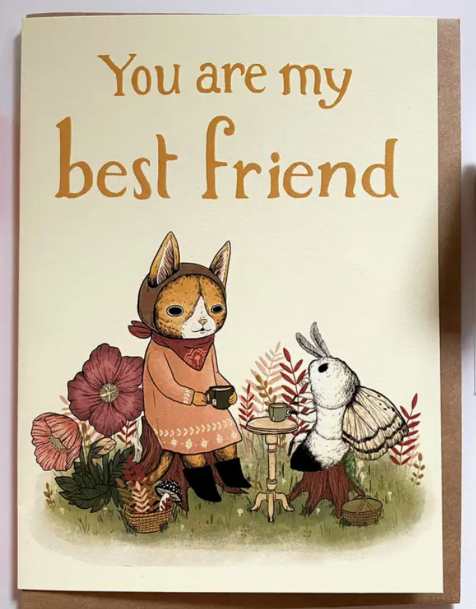 Marika Paz Illustration You are my Best Friend Card
