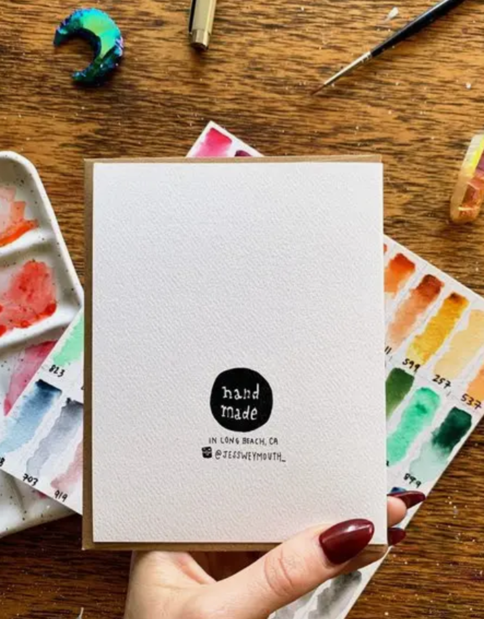 *Gem Greeting Card