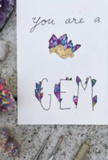 *Gem Greeting Card