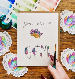 *Gem Greeting Card