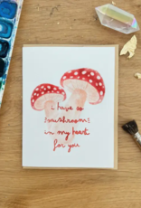 I Have So Mushroom in My Heart For You Greeting Card