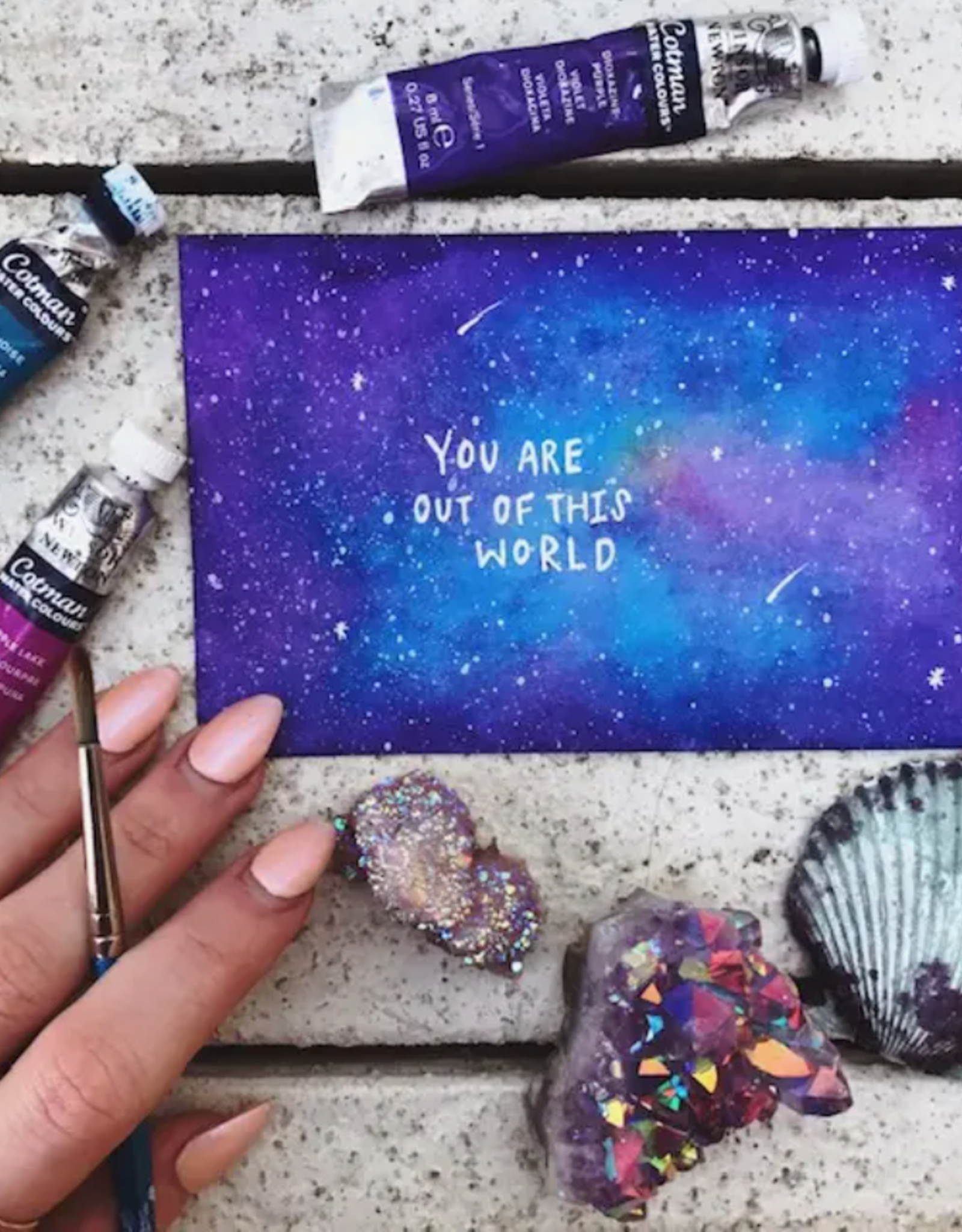 Out of This World Greeting Card