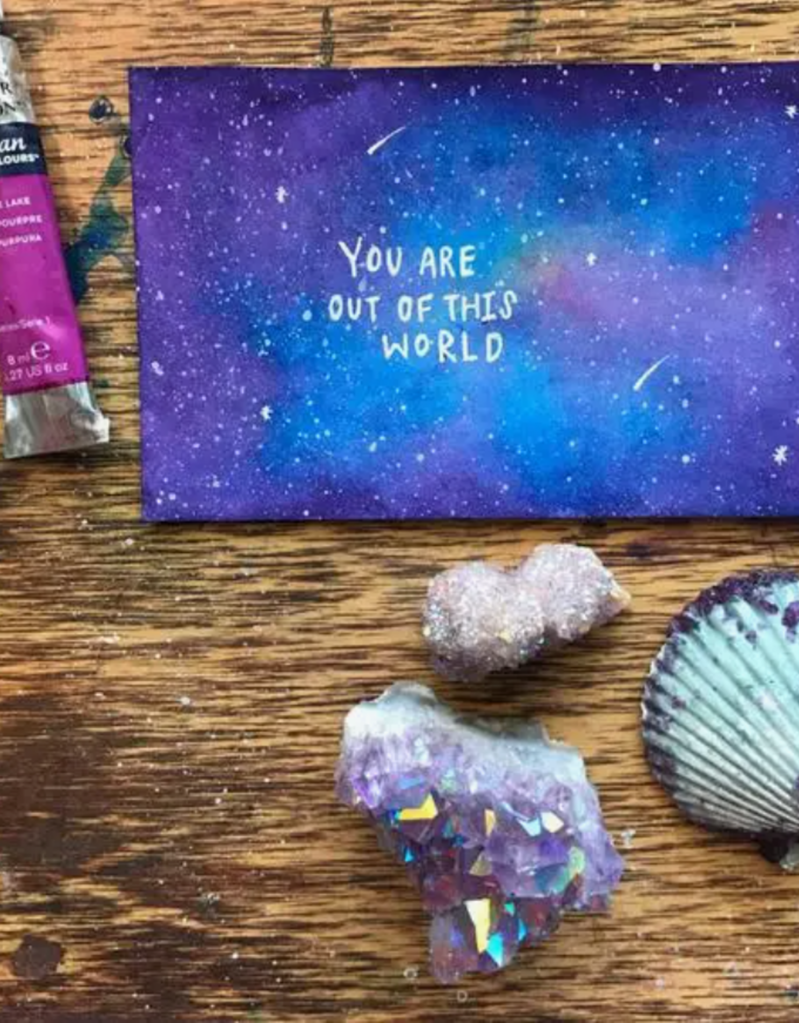 Out of This World Greeting Card