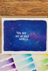 Jess Weymouth Out of This World Greeting Card