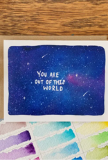 Out of This World Greeting Card