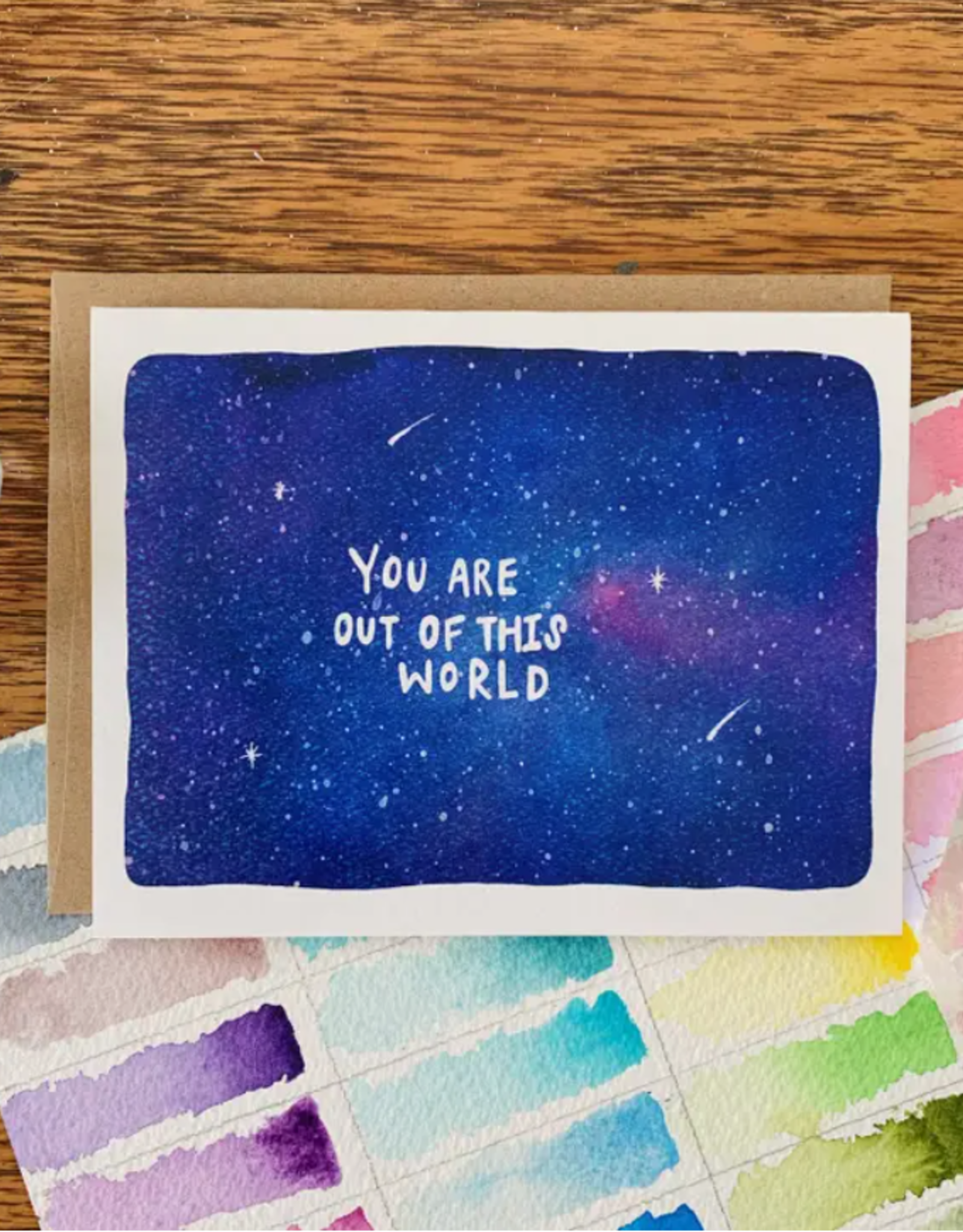 Out of This World Greeting Card
