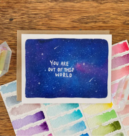 Out of This World Greeting Card
