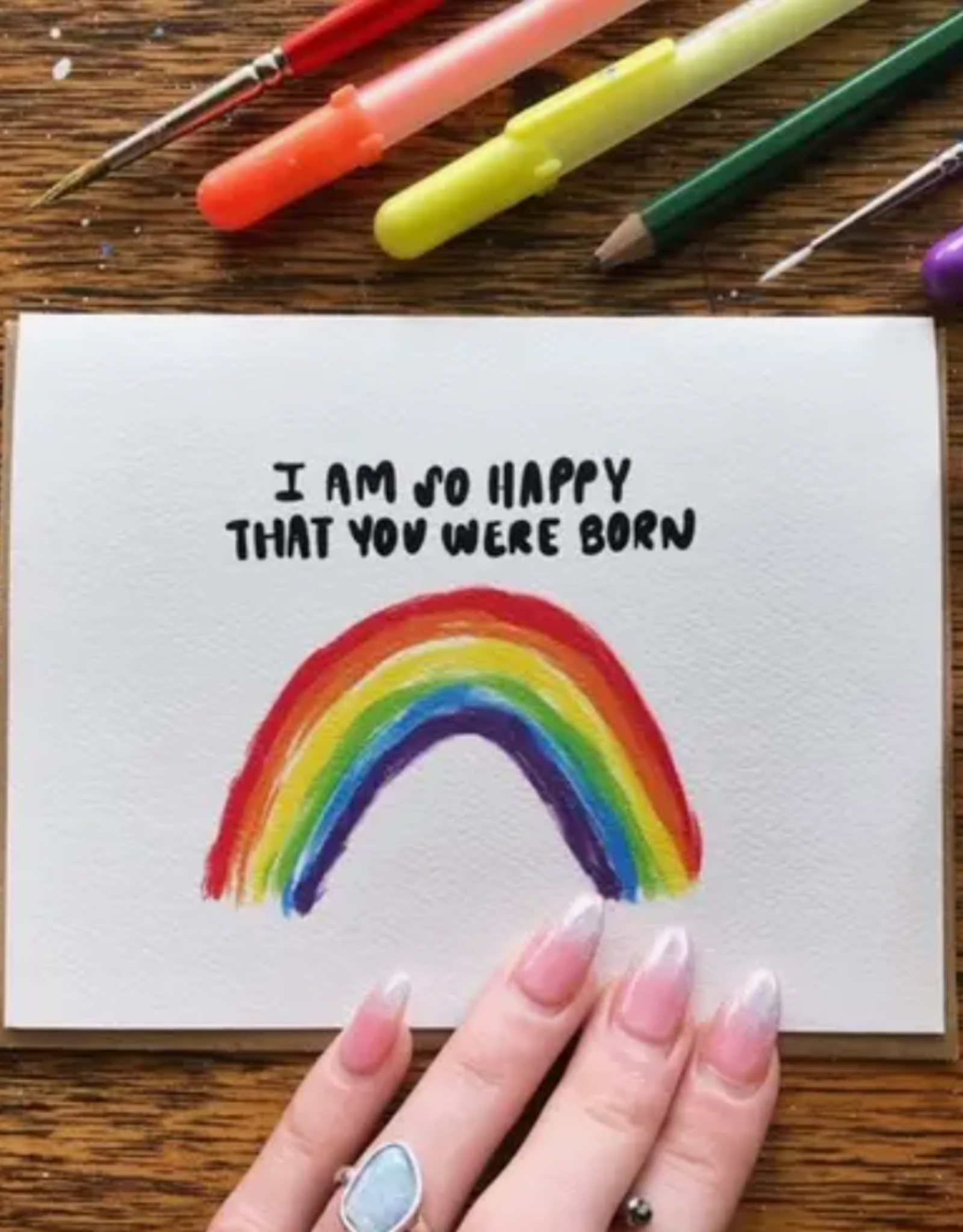 Rainbow Greeting Card
