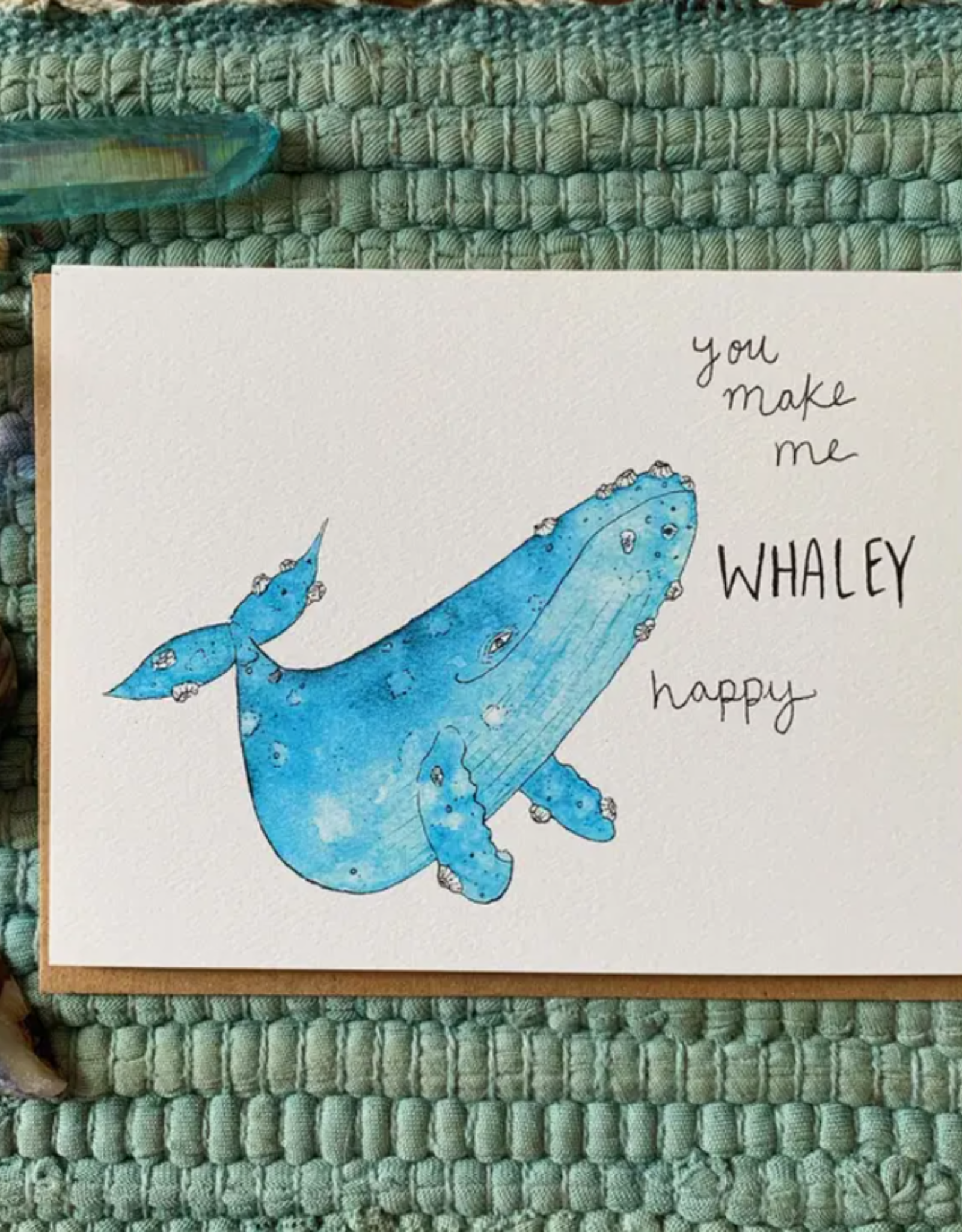 *Whaley Happy Greeting Card