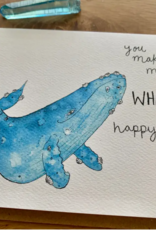 *Whaley Happy Greeting Card