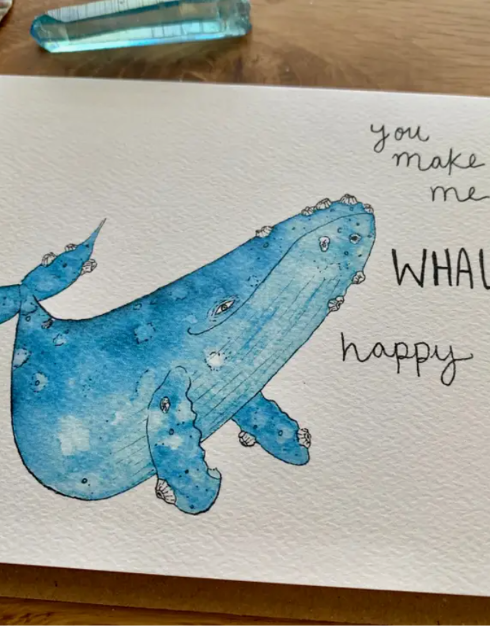 *Whaley Happy Greeting Card
