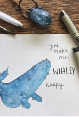 Jess Weymouth Whaley Happy Greeting Card