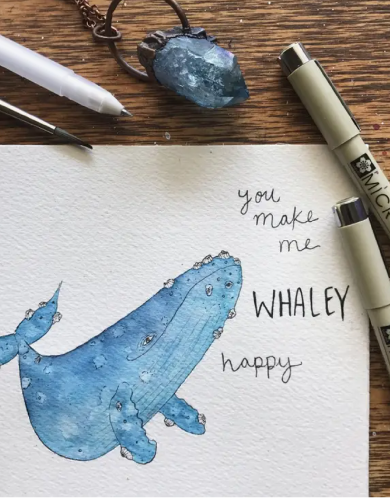 *Whaley Happy Greeting Card