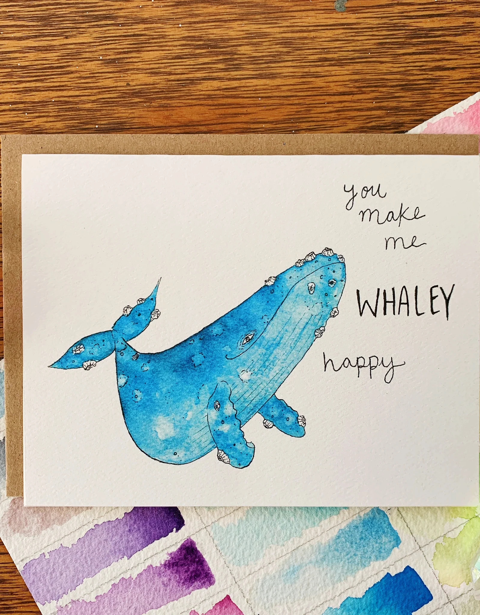 *Whaley Happy Greeting Card