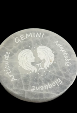 Zodiac Selenite Disc | 95-100MM |