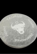 Zodiac Selenite Disc | 95-100MM |