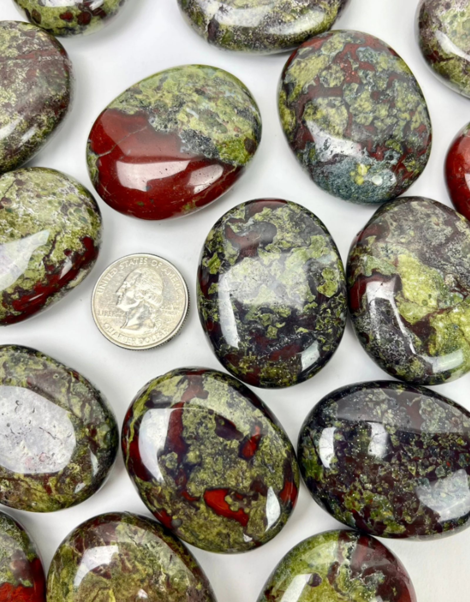 Dragon's Blood Palmstone | 35-45MM | Western Australia
