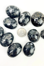 Indigo Gabbro / Mystic Merlinite | Palmstone | 30-40mm | Madagascar