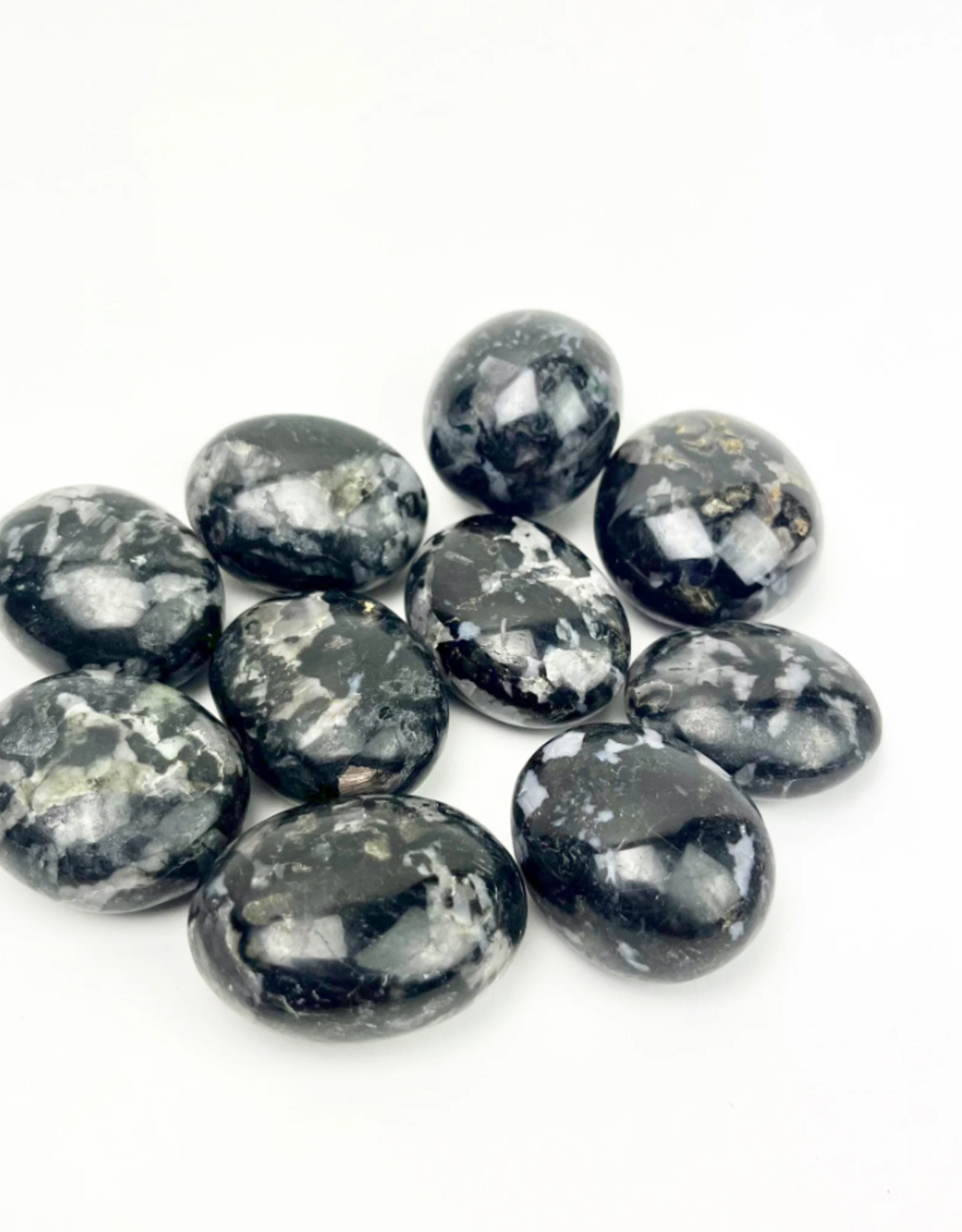 Indigo Gabbro / Mystic Merlinite | Palmstone | 30-40mm | Madagascar