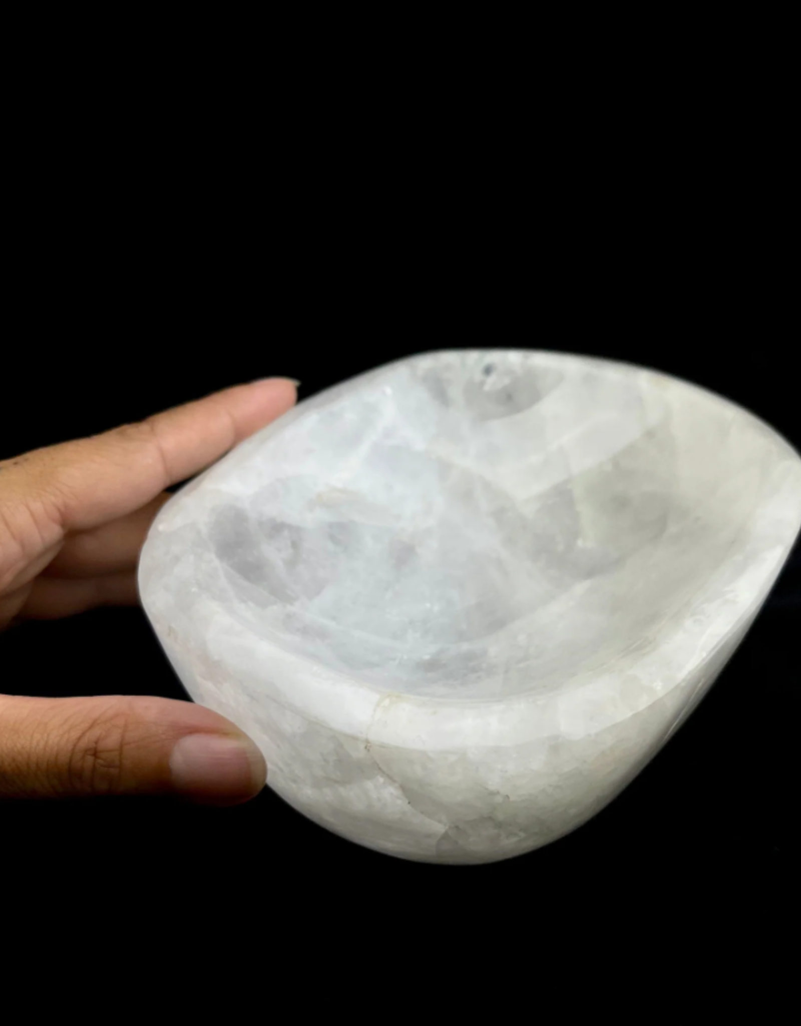 Clear Quartz Bowl | 4-5" | Madagascar