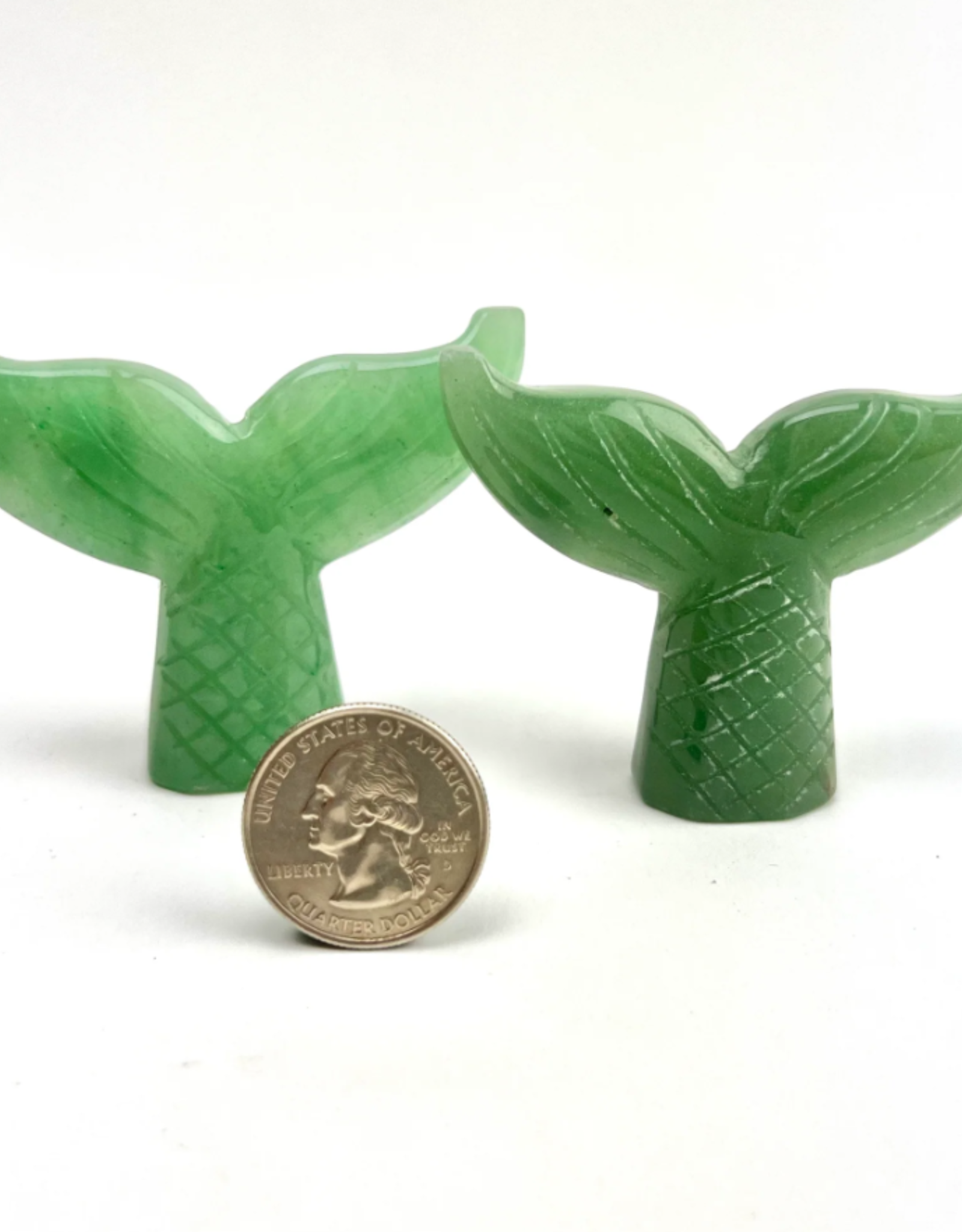Mermaid Tail | 50-60MM | Green Aventurine | China