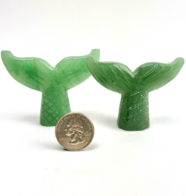 Mermaid Tail | 50-60MM | Green Aventurine | China